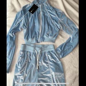 Fashion Nova Blue set